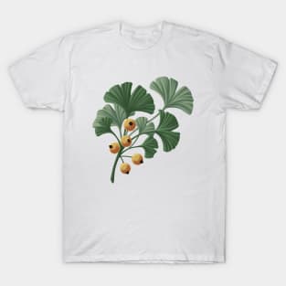 Ginkgo with berries T-Shirt